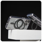 PanzerGlass CARE Case with Kickstand & MagSafe iPhone 16 - Black Ring-Adjustable up to 360 degrees, vertical and horizontal viewing positions