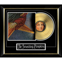 Smashing Pumpkins Infinite Sadness Music Cover with Gold Vinyl - Framed Print - 28" x 24"-Premium music memorabilia