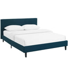 Modway Linnea Full Bed - Azure-Upholstered Polyester Plywood Base