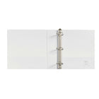 Avery Durable View Binder, 2" Sized Slant D Rings, White, (17032)-Slant Ring, 3 rings, Double Booster binder closure