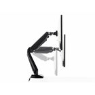 ShoppingAll SA-GM212U Adjustable Single Gas Spring Monitor Mount Desk Stand for 15"-32" Monitor - Black-5