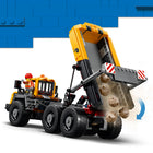 LEGO City Big Vehicles Dump Truck & Front End Loader-Includes 2 toy boulders, 10 rocks, a wrench, broom and a pickax for role play