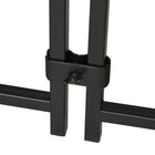 PawHut Covered Dog Kennel for Medium and Large Dogs - 6' L x 4' W x 6' H - Black-Tall height prevents dogs from jumping over 