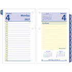 AT-A-GLANCE 2027 QuickNotes Desk Calendar Refill - 3-1/2" H x 6" W - English-12 months tabbed: January 2027 - December 2027