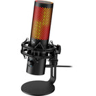 HyperX QuadCast 2 S - USB Microphone - Black-The Tap-to-Mute sensor allows users to quickly mute/unmute the mic to manage what is heard