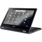 Acer R753T 11.6" Touchscreen Chromebook + 3 months Google AI Pro - Celeron N4500 - 64GB eMMC SSD - 8GB RAM - Chrome OS - Black-Complete Connectivity - Leave the clunky video conferencing and remote learning experiences in the past. With advanced Intel Wi-Fi 6 (802.11ax) technology, you can now enjoy a smoother wireless experience with up to 3 times faster speeds than standard Wi-Fi 5 (802.11ac)