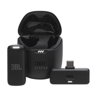 JBL Quantum Stream Wireless USB-C-Plug and play - Plug the 2.4Ghz Low Latency Wireless USB-C dongle directly into your Android and the latest Apple* devices and you’re connected. It’s that simple. And feel free to move away from your device, because you have 100 meters of transmission range