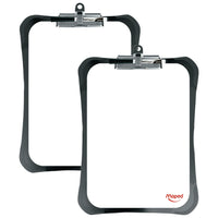 Maped Dry Erase Clipboard - 2 Pack-Features a built-in dry erase surface perfect for quick notes, diagrams, and game day sport lineups.