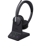 Yealink WH64 Dual Wireless Headset - UC-The WH64 is a wireless headset for business communication. It integrates DECT and Bluetooth modes, offering efficiency and flexibility.