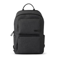 Bugatti Madison Backpack - Grey-Crafted from high-quality 100% nylon, adorned with vegan leather trims
