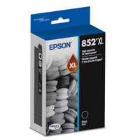 Epson T852 DURABrite Ultra Ink Cartridge - High Yield - Black-Epson printing system is designed to be used exclusively with Epson Genuine Cartridges. Use of non-genuine ink could cause damage not covered under the printer’s limited warranty