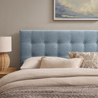 Modway Emily Fabric Upholstered Full Size Headboard - Sky Blue-Full Size Headboard