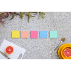 Post-it Super Sticky Notes - 3" x 3" - Summer Joy Collection - 450 Sheets - 5 Pack-5 Pads/Pack, 90 Sheets/Pad