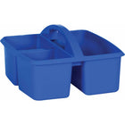 Teacher Created Resources Blue Plastic Storage Caddy - 6 Pack-These caddies are made from durable plastic and includes divided compartments for easy organizing.
