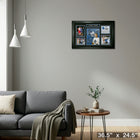 Johnny Bower Career Collage - Framed Print - 36" x 24"-Ready to hang - arrives fully assembled