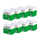 Globe Commercial NAP600 Cocktail Napkins - 1/4 Fold - 9" x 9" - White - 500 Napkins/Pack - 8 Pack-Strong and absorbent