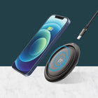 MyBat Pro 15 W Wireless Charging Pad - Black-Ultra Slim and Compact Design