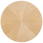 Modway Crossroads 47" Round Wood Dining Table - Oak-Solid Wooden Legs