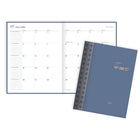 Cambridge 2026-27 Workstyle Classic Weekly/Monthly Stitch Planner - 11"x 9" - Blue - Bilingual-Page size: 11" H x 8-1/2" W