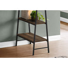 Monarch Specialties 7525 48" Computer Desk - Brown Reclaimed Wood/Black Metal-Great for small workspaces in need of storage options, this 3-tier writing desk has a space-saving, open-concept design and is finished on all sides for flexible placement anywhere in your home office