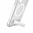 Blu Element Dropzone Rugged Kickstand Cell Phone Case with Magnets for Galaxy S26+ - Clear-Raised edges for camera and screen protection