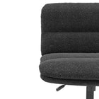 Brassex Pearson Office Chair - Black-300mm black metal base