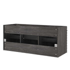 Modway Render 48" Double Sink Compatible Bathroom Vanity Cabinet - Charcoal-7