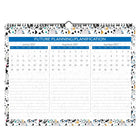 Staples 2026-2027 Cats Monthly Wall Calendar - 8-1/2" H x 11" W - Bilingual-One month per page with open writing blocks, Past and future month reference