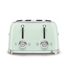 SMEG 4x4 4-Slice Toaster - Pastel Green-Wide slots with automatic cantering, for slices of different thickness