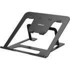Fellowes Alumia Portable Laptop Stand - Black-Lightweight design, folds flat for easy storage or when on the move, perfect for hybrid working