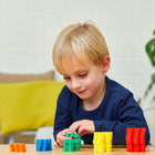 Plus-Plus Learn to Build BIG Activity Set - Set of 130-Each BIG piece measures 2" x 1.125" (50mm x 30mm) & each BIG baseplate measures 6.25" x 3.125" x 0.375" (8 cm x 16 cm x 1 cm)