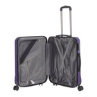 Nicci 3-Piece Luggage Set - Grove Collection - Purple-8-360 Degree Spinner wheels