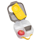 b.box Mini Lunchbox - Batman-Removable slide and glide divider allows you to adjust compartment size