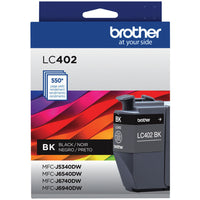 Brother Genuine LC402 INKvestment Tank  Ink Cartridge - Standard Yield - Black-Yields up to 550 pages per standard-yield cartridge