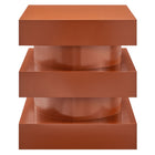 Modway Perpetuate Totem End Table - Cayenne-Arrives Fully Assembled