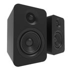 Kanto YUP4 Passive 4" Bookshelf Speakers with 1" Silk Dome Tweeter and 4" Kevlar Woofer - Black-4" Kevlar Drivers