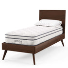 Modway Jenna 8" Innerspring and Foam Narrow Twin Mattress-Fire Resistant Polyester Barrier