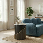 Zuo Tova Side Table - Multicolor-Dimensions: 20.1" L x 20.1" W x 22.0" H