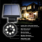 Bell+Howell Bionic Outdoor Motion Solar Yard Spotlight-Brighter outdoor light with bigger coverage: Bionic spot solar light is 50% brighter than standard solar spotlights and covers up to 600 sq ft