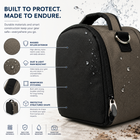 Vangoddy Padded Camera Shoulder Bag - Steel Grey-8