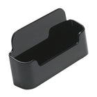 Deflecto Sustainable Office Single Business Card Holder - Black-Business card holder provides a sturdy desktop display