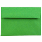 JAM Paper 4Bar A1 Coloured Invitation Envelopes - 3.625 x 5.125 - Green Recycled - 50 Pack-Perfect for Greeting Cards, Invitations, Weddings or any announcement