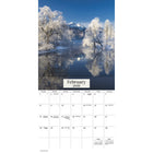 DateWorks 2026 16-Month Wall Calendar - 12" x 12" - Seasons - English-Scenic
