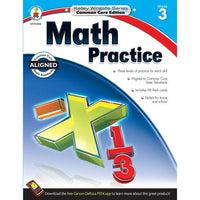 eBook: Carson Dellosa 104628-EB Math Practice - Grade 3-You will receive two emails: one confirming your entire order, and one with a "Download Software" buttonYou can download immediately or return to your email to download later