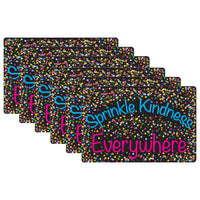 Ashley Productions Smart Poly Computer Mouse Pad - Sprinkle Kindness Everywhere - 6 Pack-Start your day on the right note with these stylish and functional accessories that feature inspiring quotes and positive sayings.