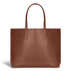 Champs Onyx Leather Open Tote - Brown-Made of Genuine Cowhide Leather