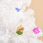 HOMCOM 6' Artificial Christmas Tree - White-Colour: White 