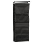 Locker Gear Hanging Locker - Shelf Fabric - Black-Maximize locker space with a compact and efficient hanging shelf design