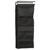Locker Gear Hanging Locker - Shelf Fabric - Black-Maximize locker space with a compact and efficient hanging shelf design