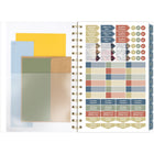 Cambridge 2026 Midnight Garden Weekly/Monthly Planner - 8-1/2" H x 5-1/2" W - Multicolour - Bilingual-12 tabbed monthly pages
